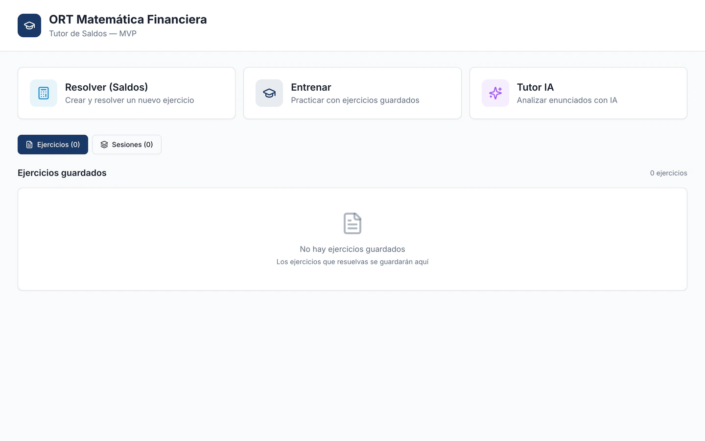 Tutor de Matemática Financiera